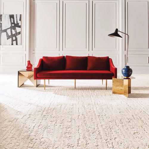 living room with carpet Komplete Flooring Inc Siren, WI